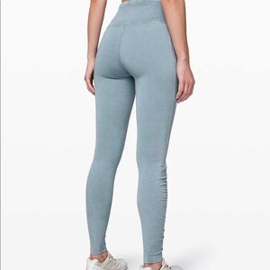 Lululemon Inner Glow Tight 28” in Washed Chambray